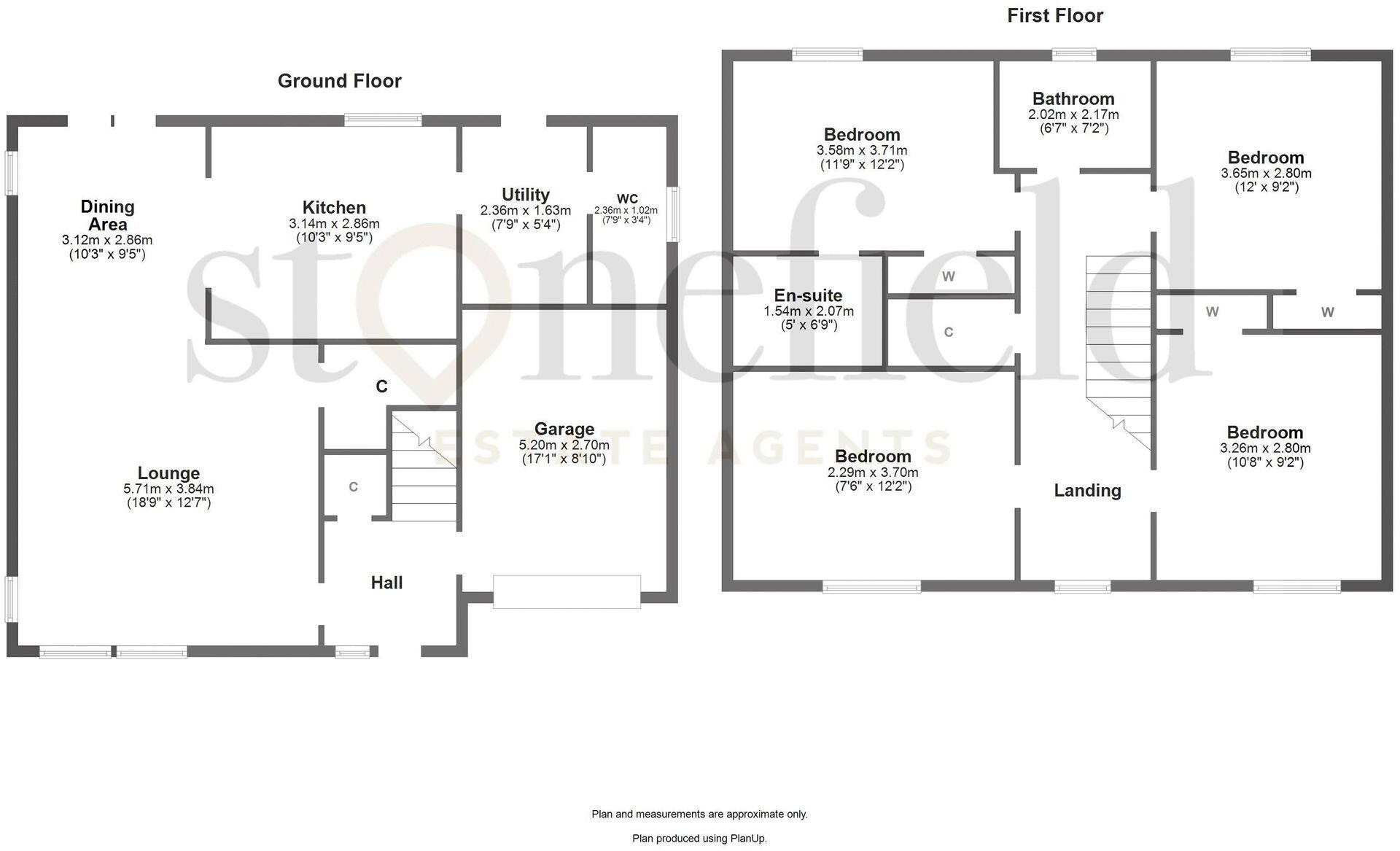 14, Lady Isle Avenue, Ayr, KA7 floorplan