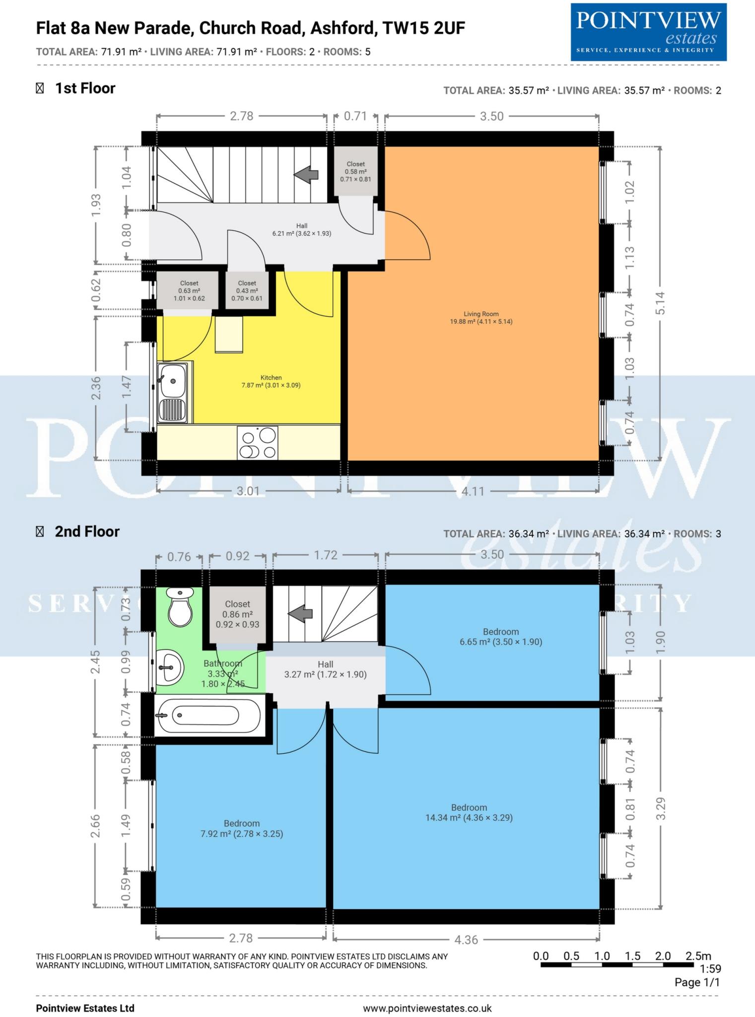 Church Road, Ashford, TW15 floorplan