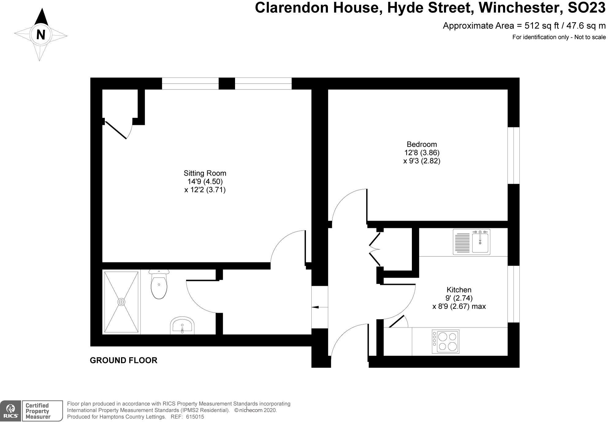 33 Hyde Street, Winchester, SO23 floorplan