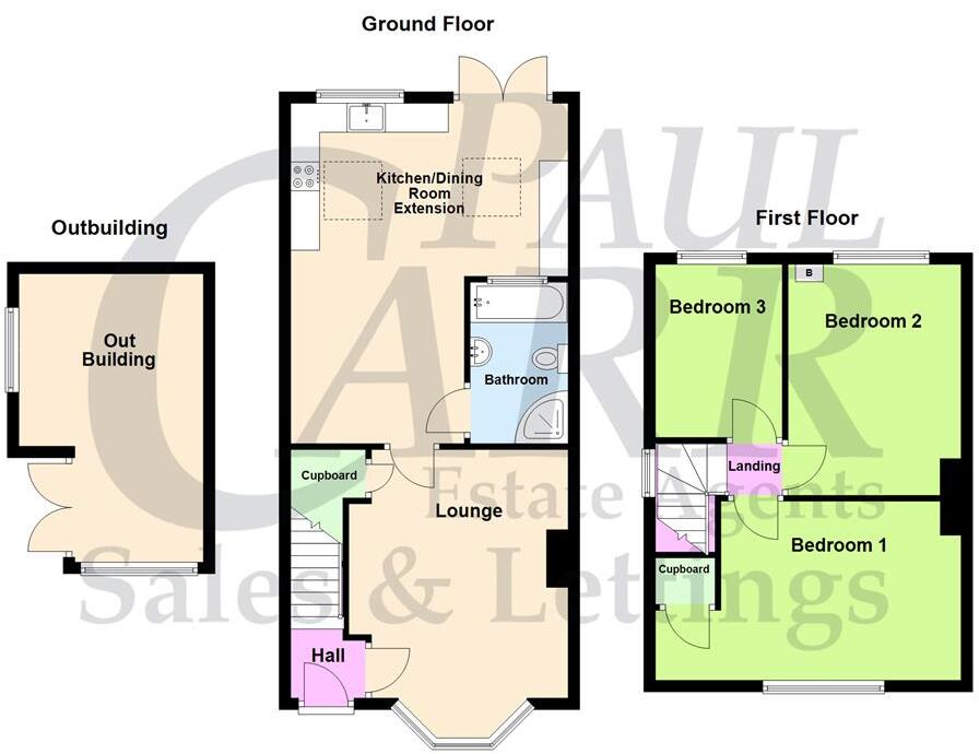 Balham Grove, Kingstanding, B44 0NF floorplan