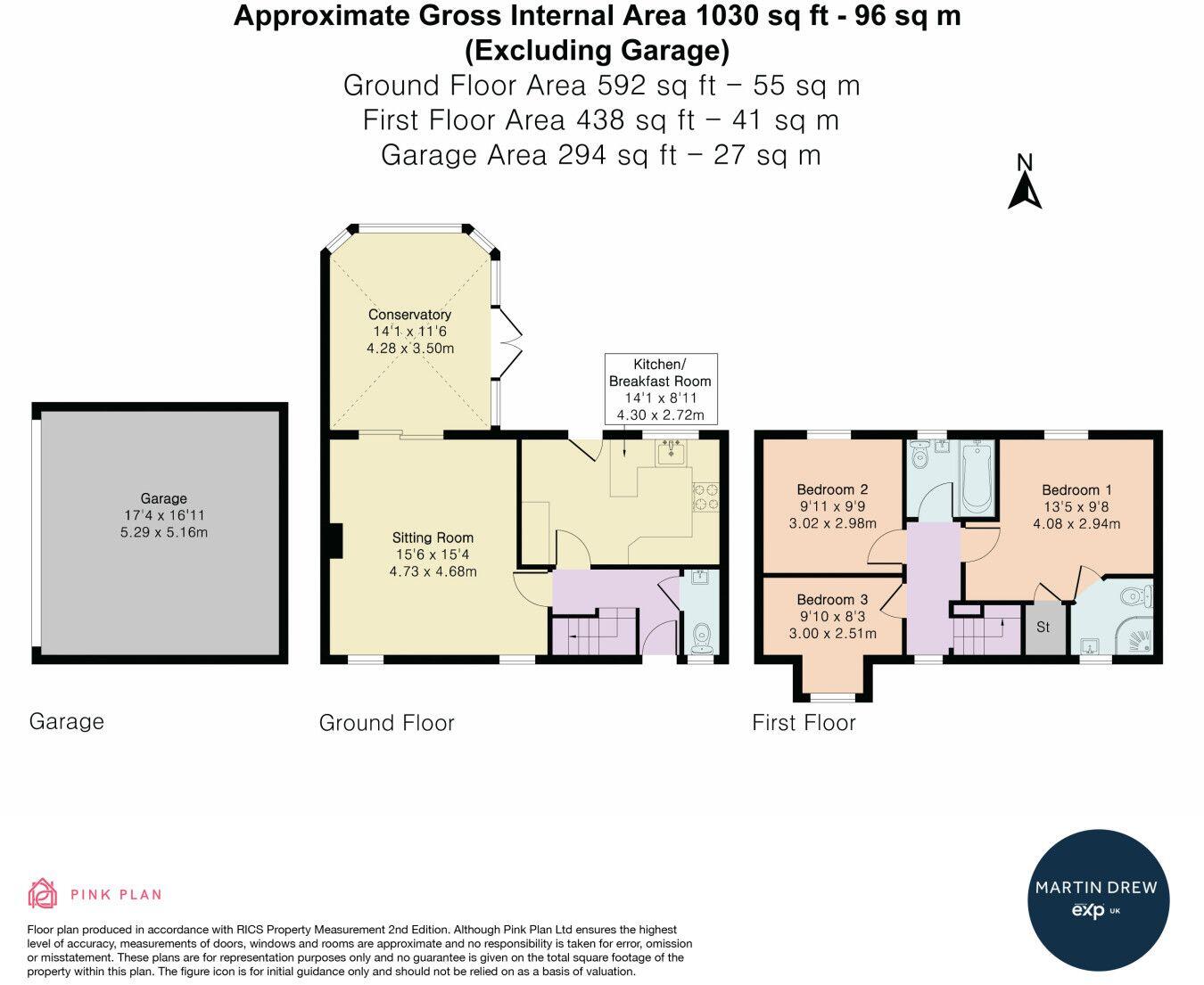 Spruce Drive, Bicester, OX26 3YN floorplan