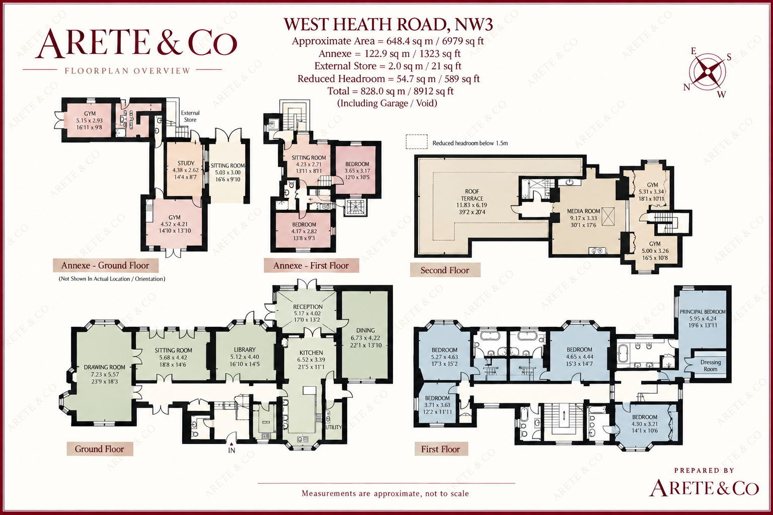 Mews Cottage, West Heath Road, Hampstead, Barnet, London floorplan