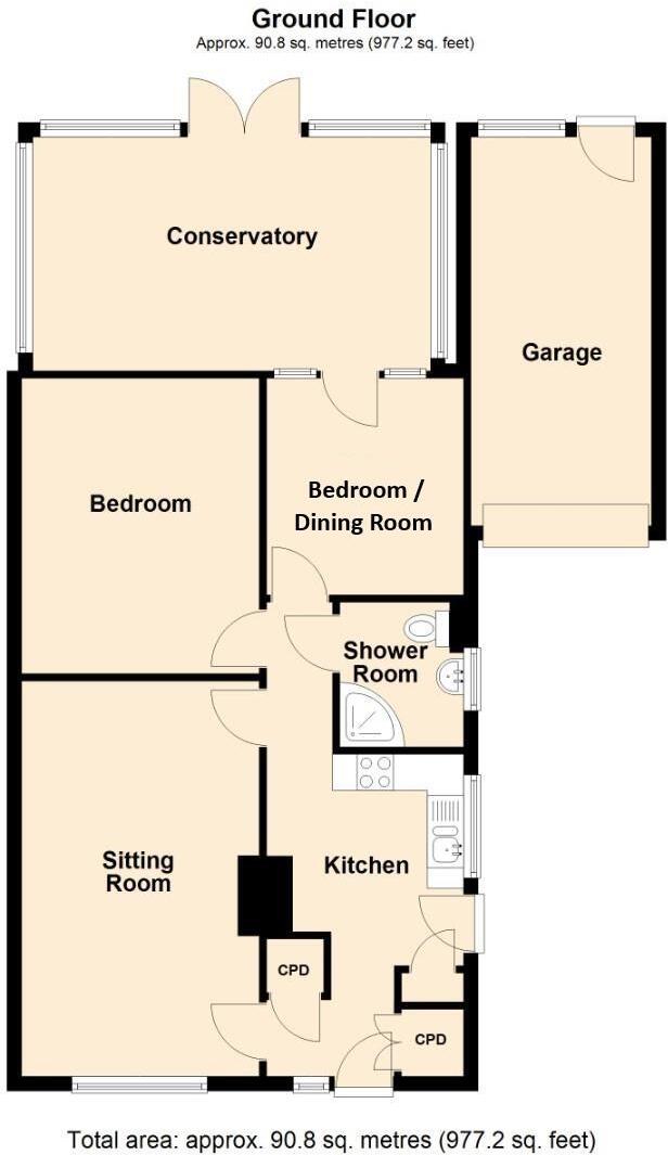 Washbourne Road, Whitnash, Leamington Spa floorplan