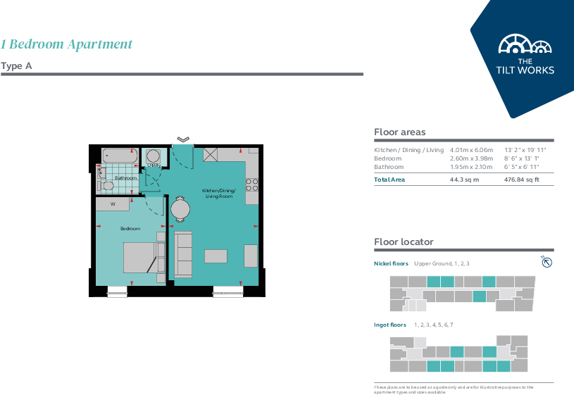 The Tilt Works, Sheffield Sheffield S3 floorplan