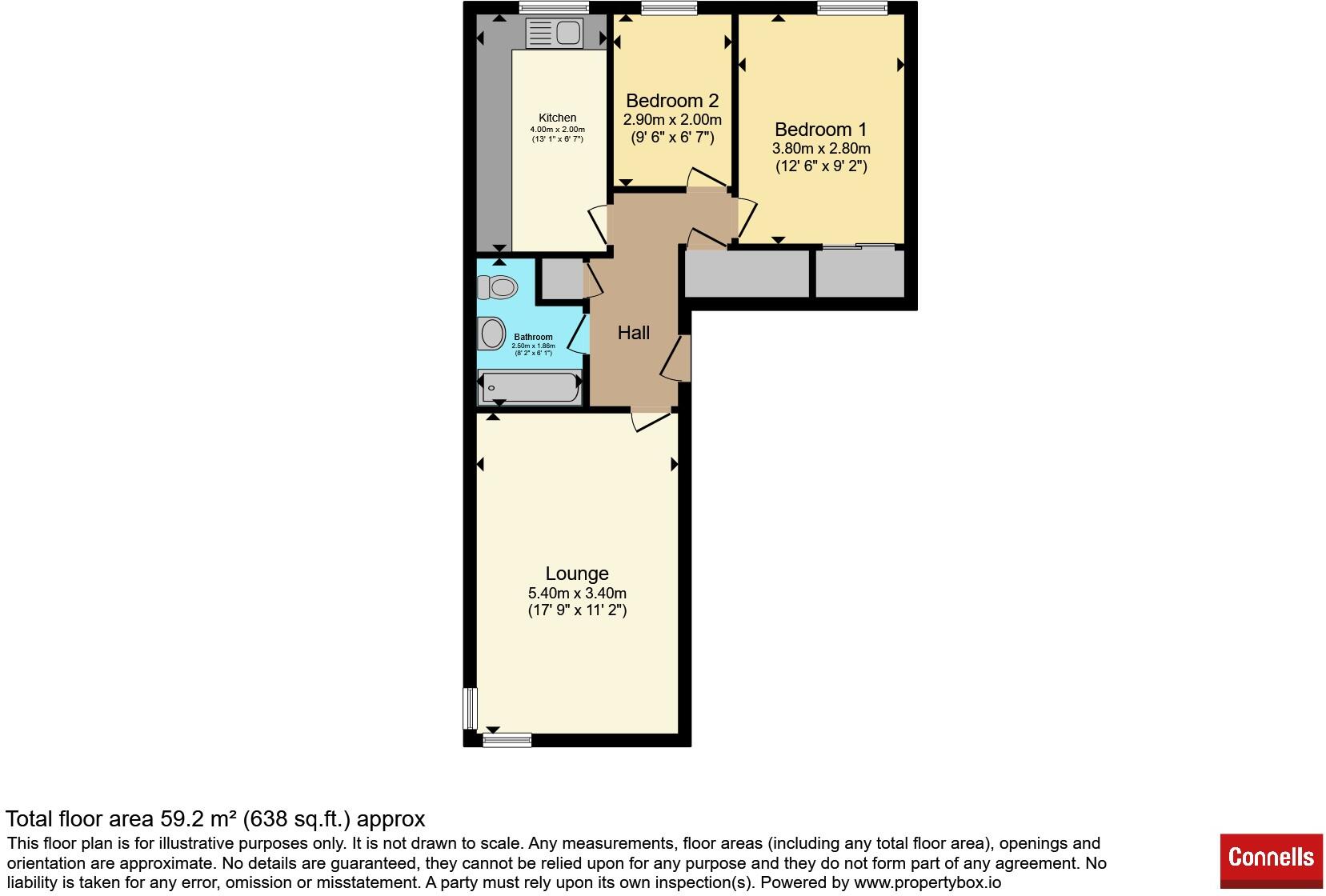 Spring Street, Ocker Hill, Tipton floorplan