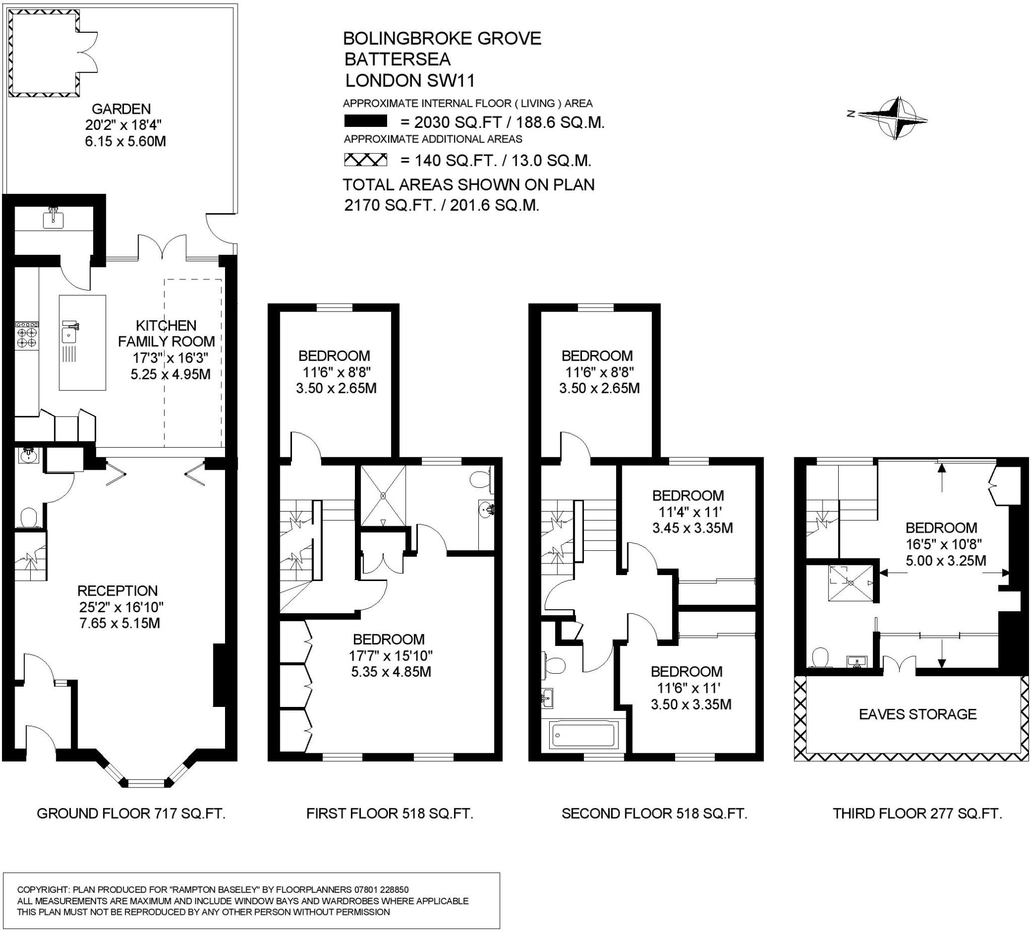 Bolingbroke Grove, SW11 floorplan