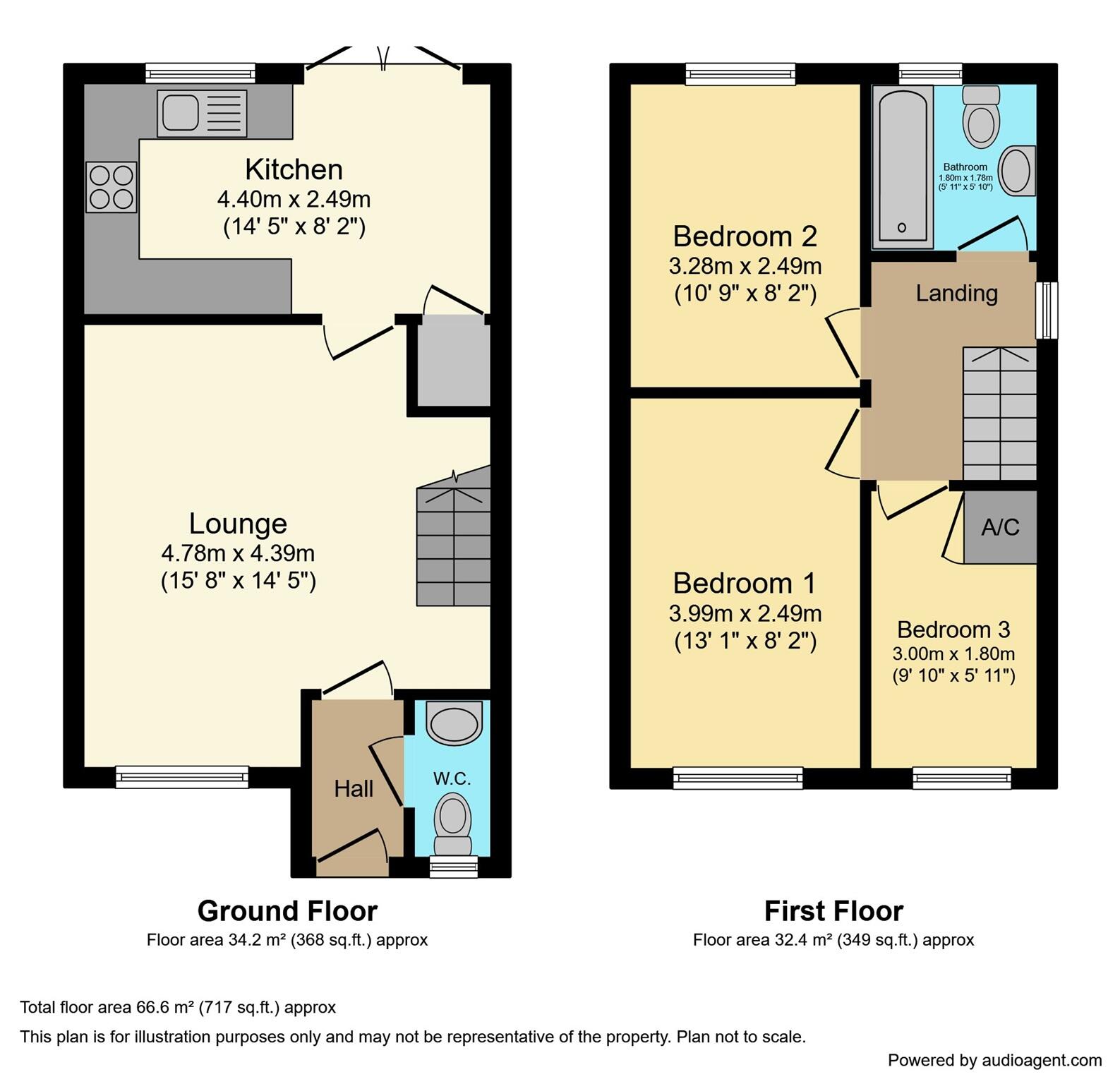 Firtree Close, Winsford floorplan