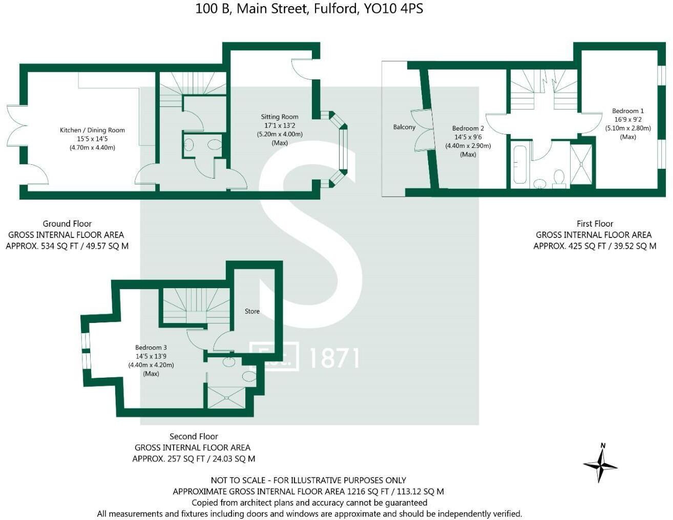 Main Street, Fulford, York floorplan