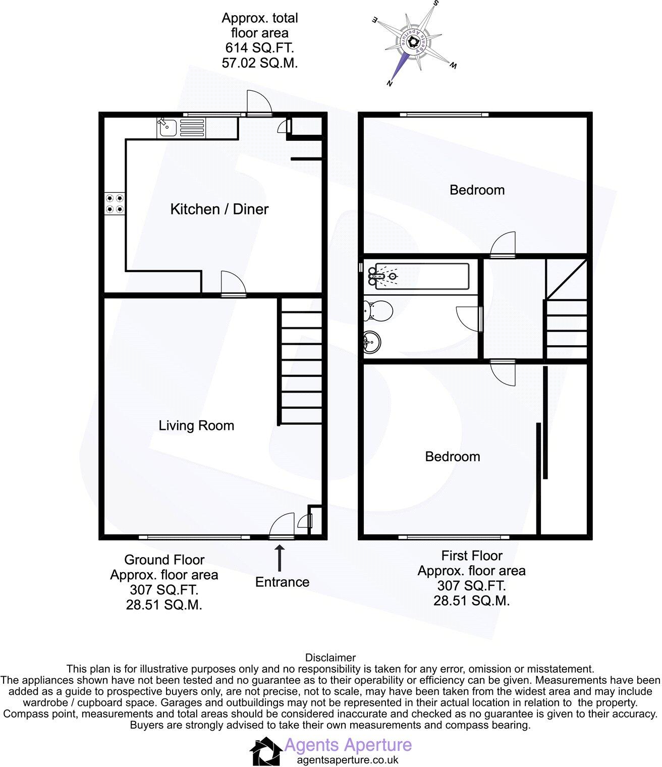 Webbscroft Road, Dagenham, RM10 floorplan