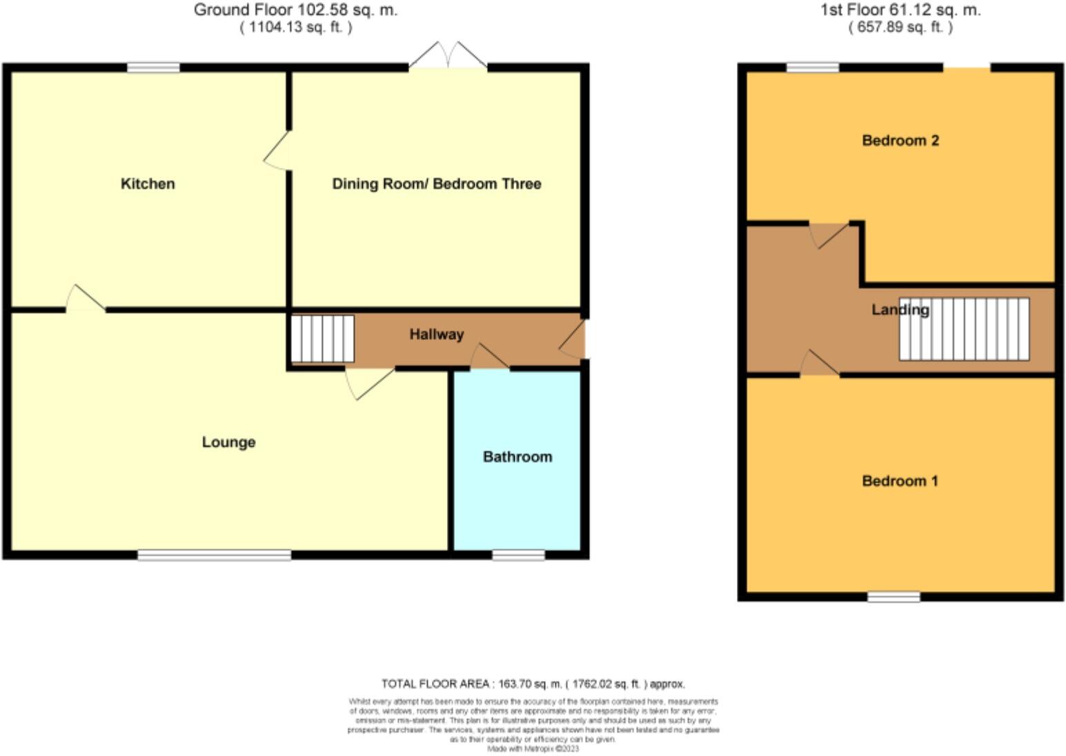 Palmerston Crescent, Deeside, CH5 floorplan