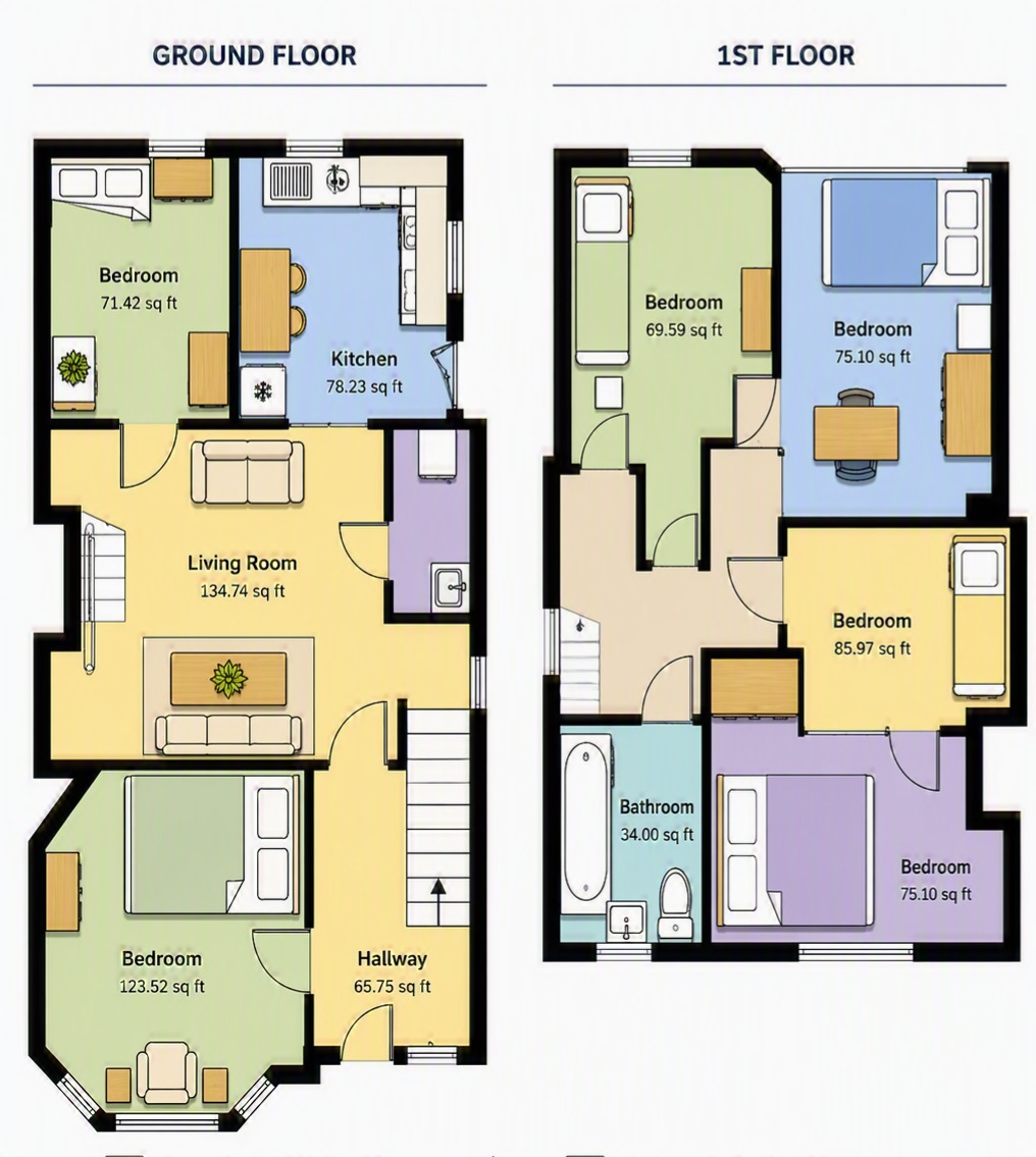 Henwick Avenue, Worcester, Worcestershire, WR2 5JB floorplan