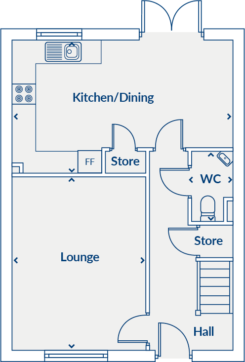 Springhill and Leadloch Road,
Shotts
 ML7 5FH floorplan