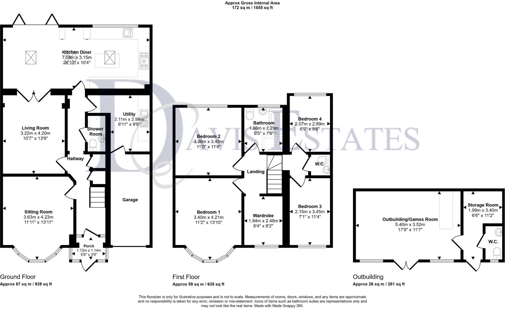 Primrose Avenue, Chadwell Heath, Romford floorplan