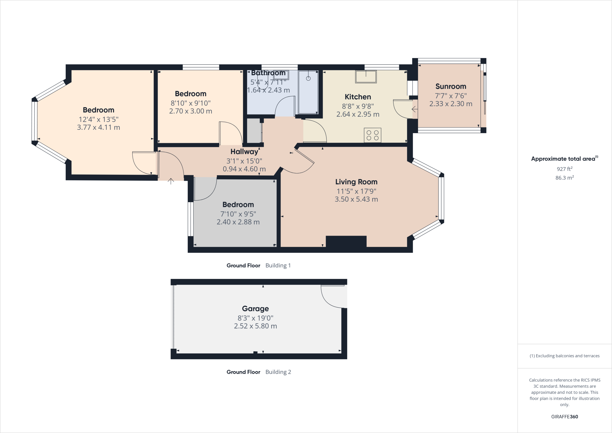 Heathcote Drive, East Grinstead, West Sussex, RH19 floorplan