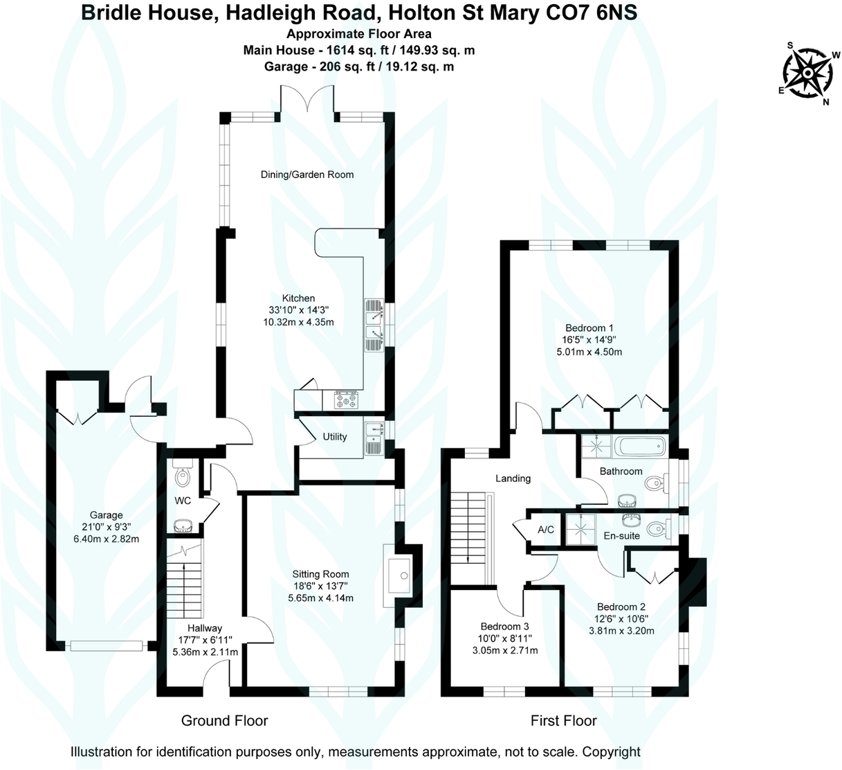 Bridle House, Holton St. Mary floorplan