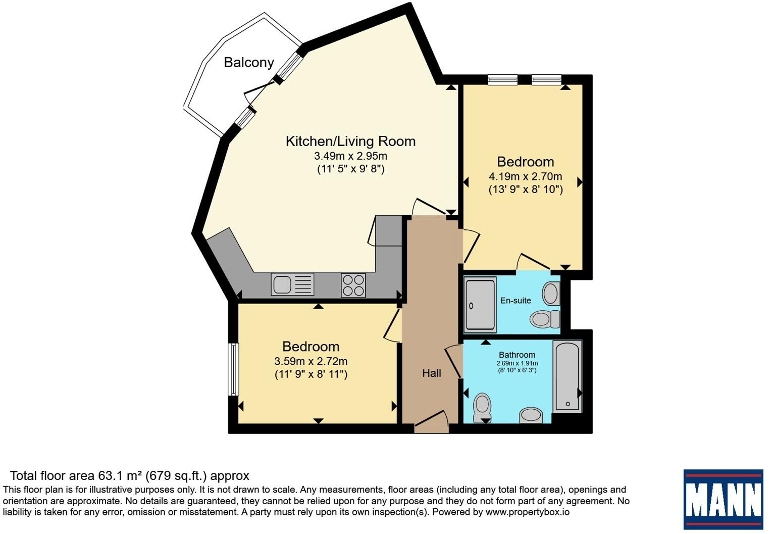Springhead Parkway, Northfleet, Gravesend, Kent, DA11 floorplan