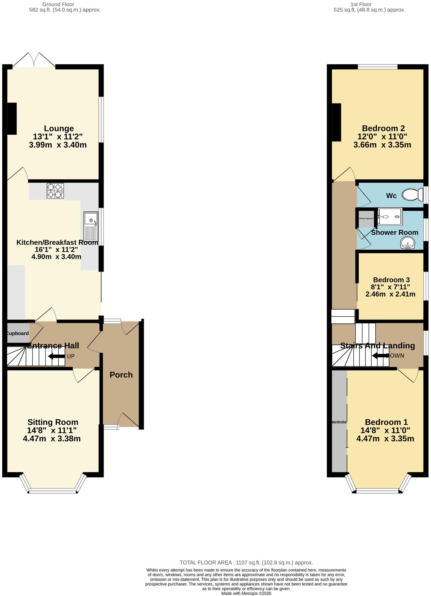 Highfield, Southampton floorplan