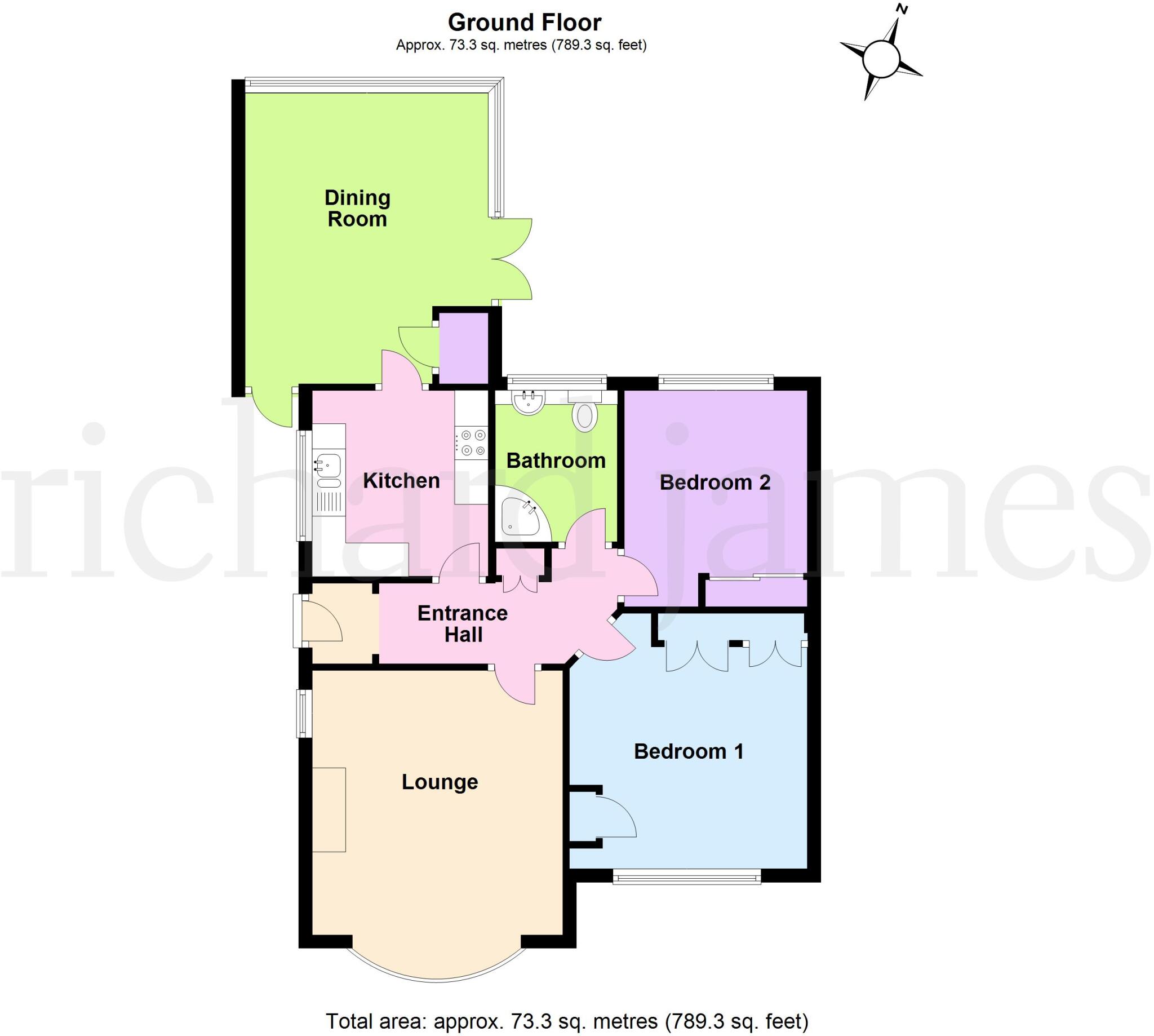 The Pyghtle, Wellingborough floorplan
