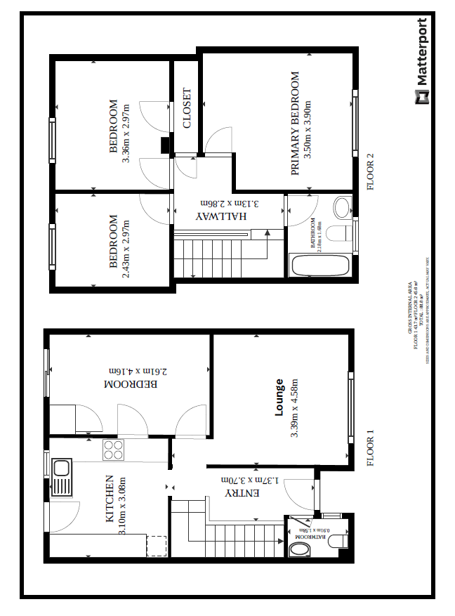 8 Curzon Grove, Leamington Spa floorplan