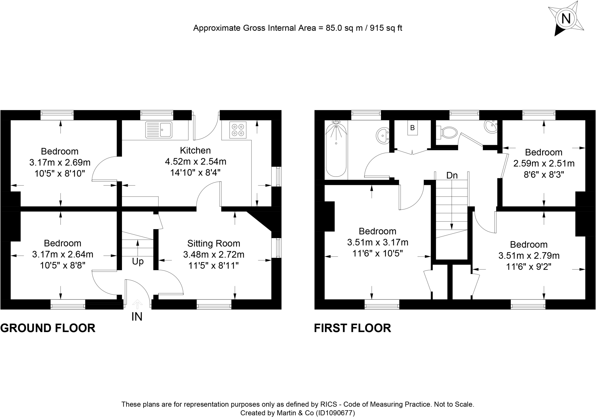 Cromwell Road, Winchester floorplan