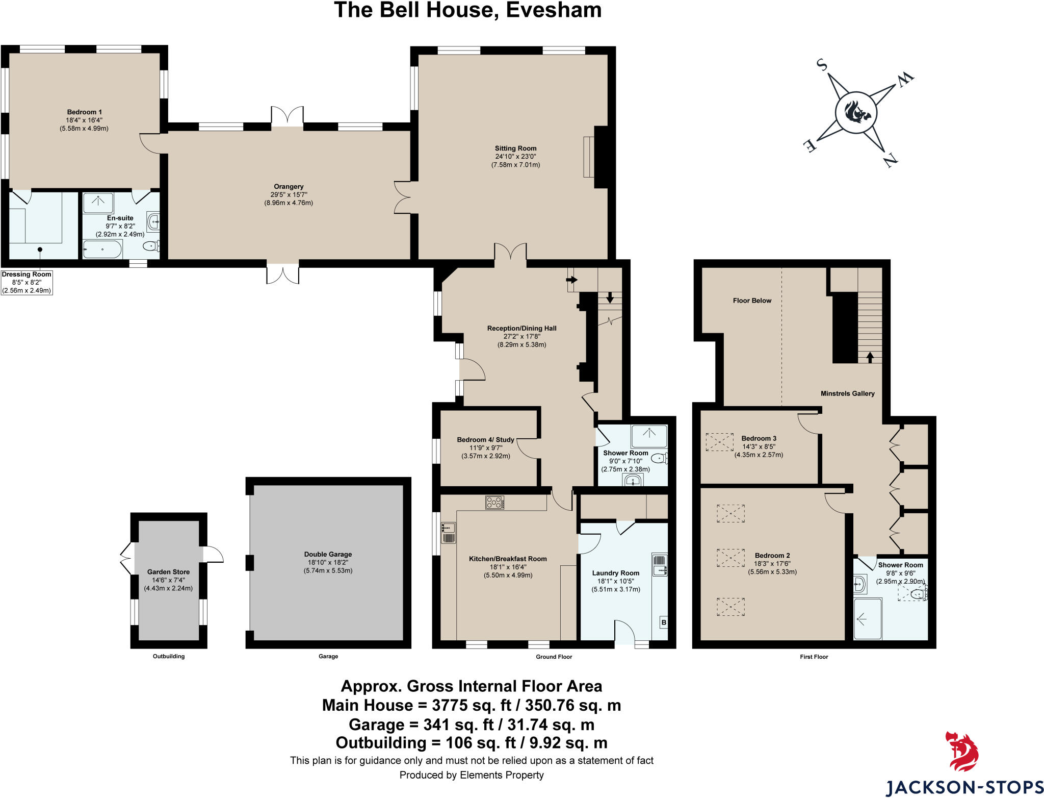 Abbey Manor, Evesham, Worcestershire, WR11 floorplan