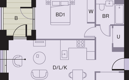 Dunlin Point, Southmere, SE2 floorplan