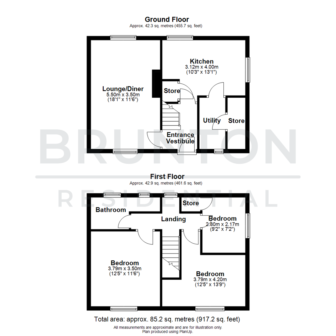 Shrigley Gardens, Kenton, NE3 floorplan