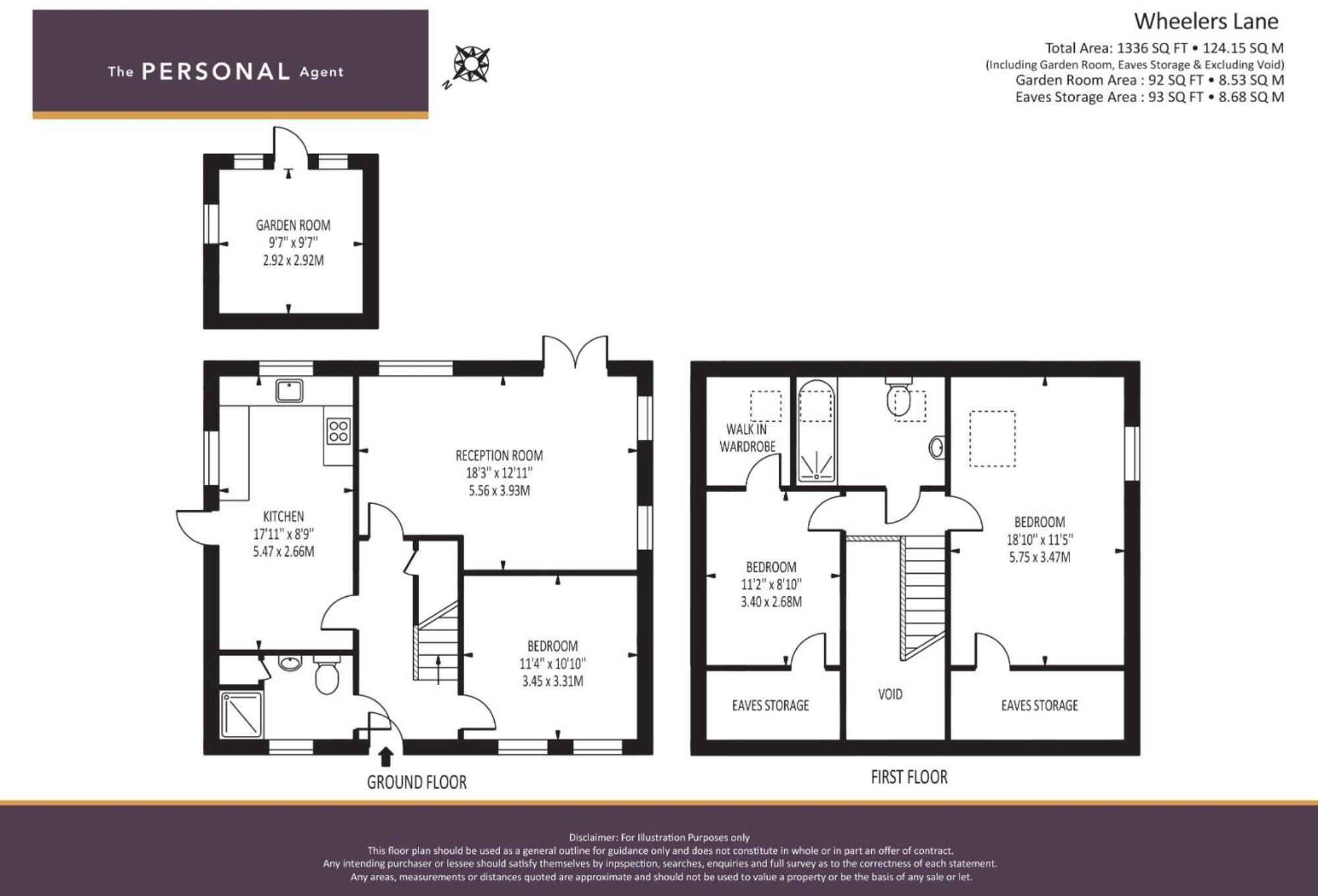 Wheelers Lane, Epsom, KT18 floorplan
