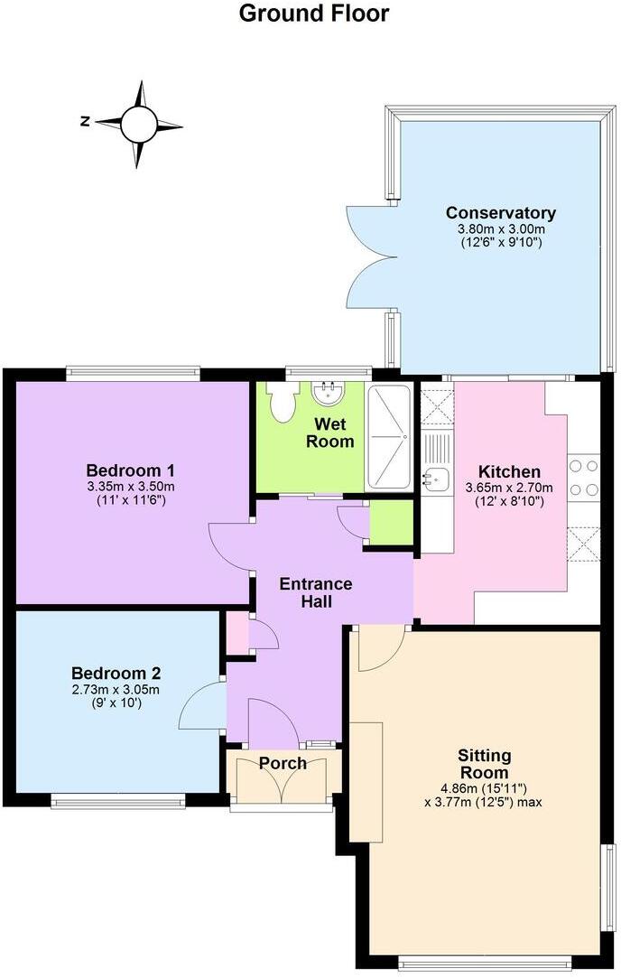 Cherry Gardens, Herne Bay, CT6 5QY floorplan