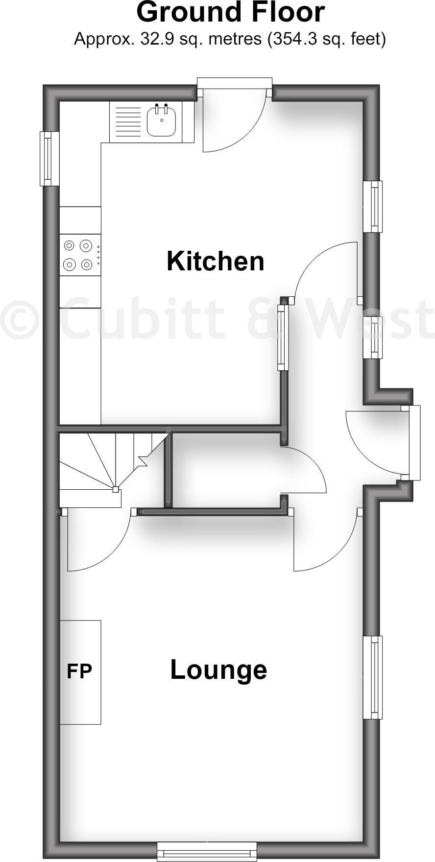 Maltravers Street, Arundel, West Sussex floorplan