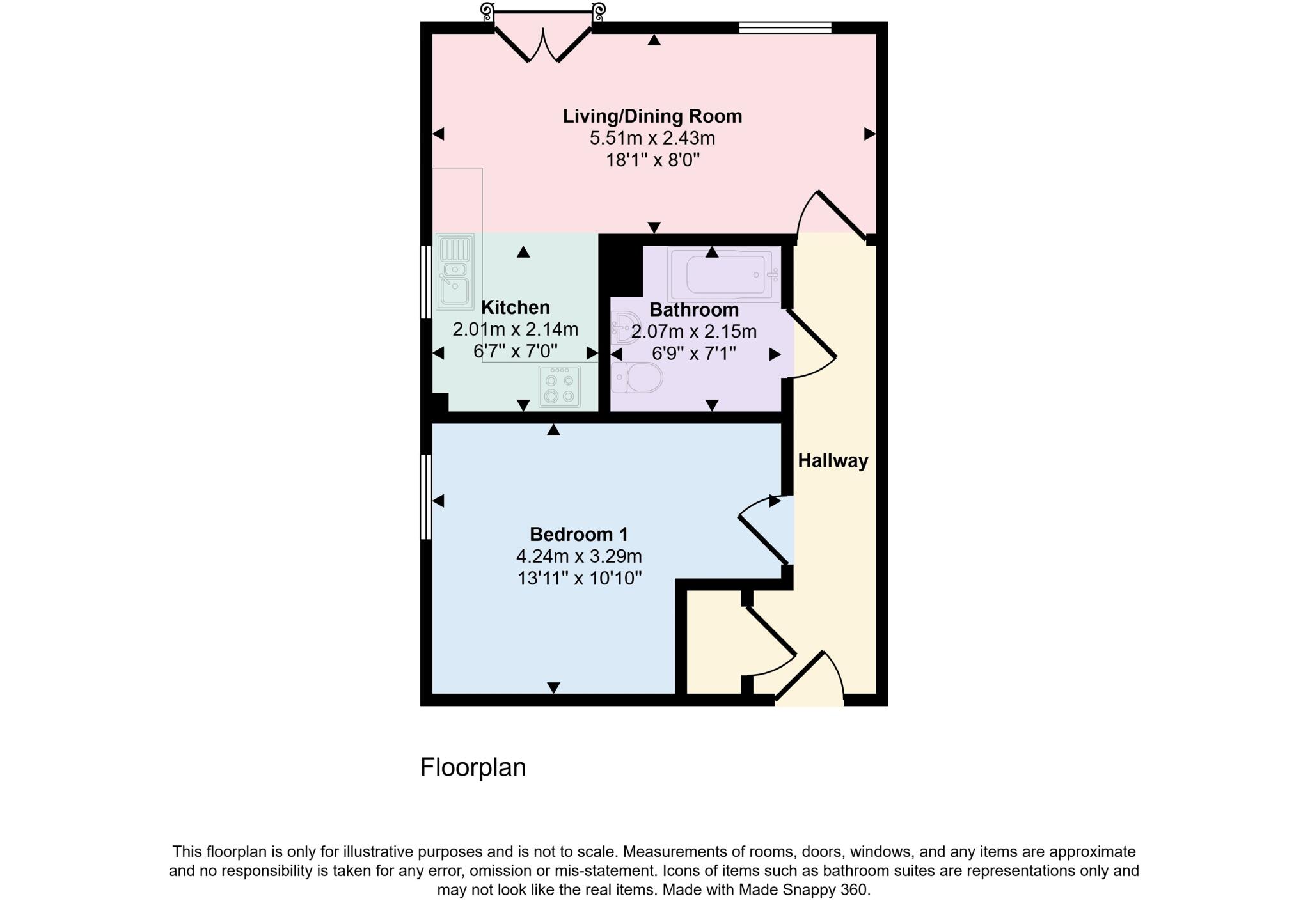 Kings Barton floorplan
