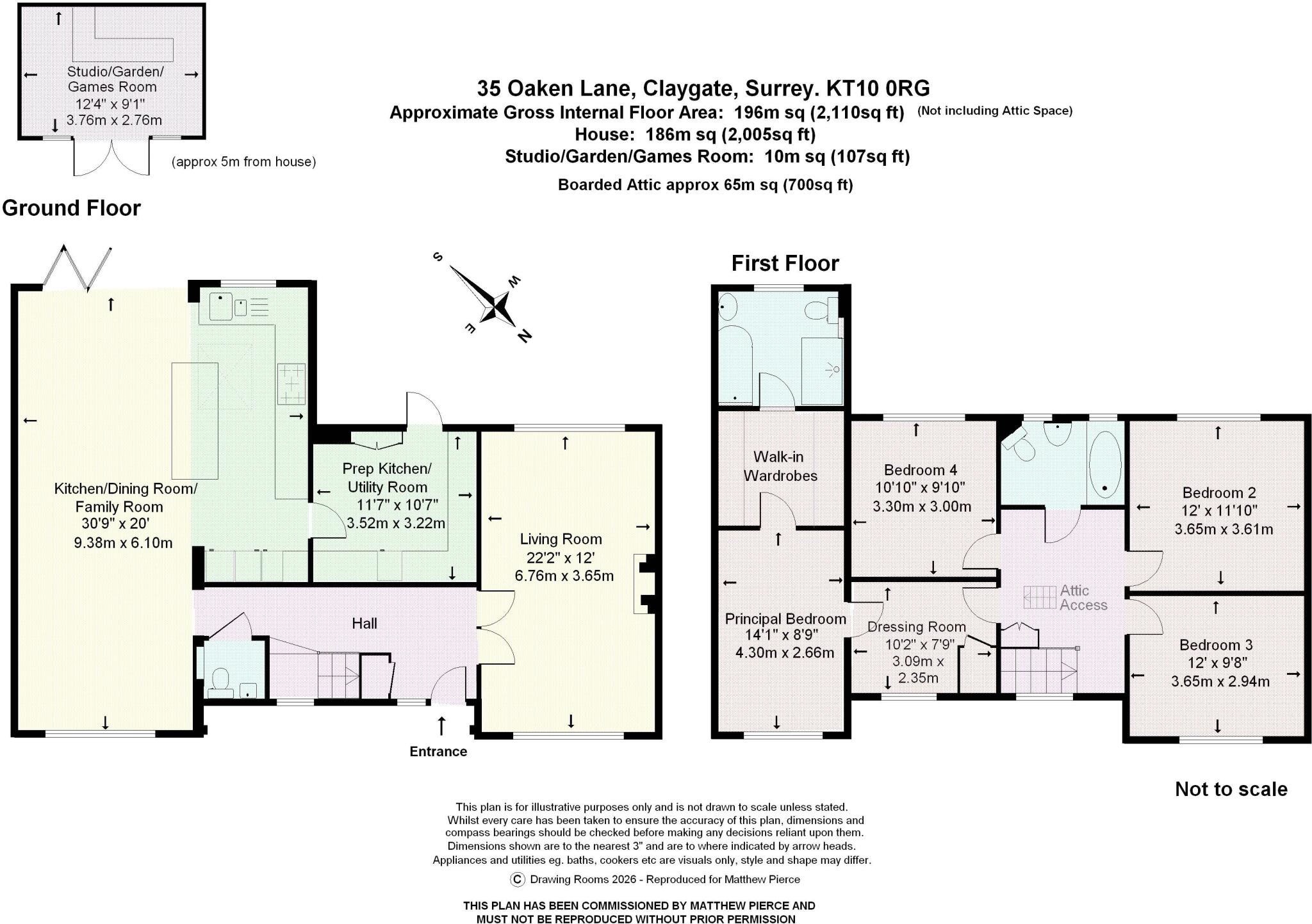 Oaken Lane, Esher floorplan