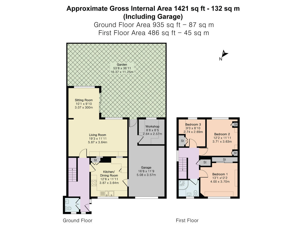 Shannon Close, Grove, Wantage, OX12 floorplan