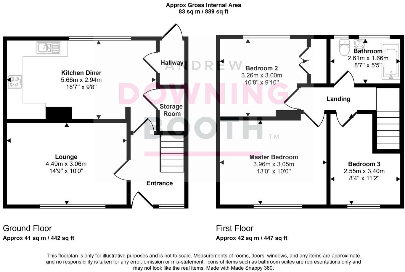 Harvey Road, Rugeley, WS15 4HA - A Lovely Corner Plot with Plenty of Potential floorplan