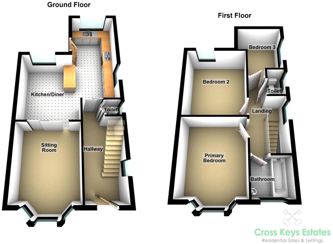Scott Road, Milehouse floorplan