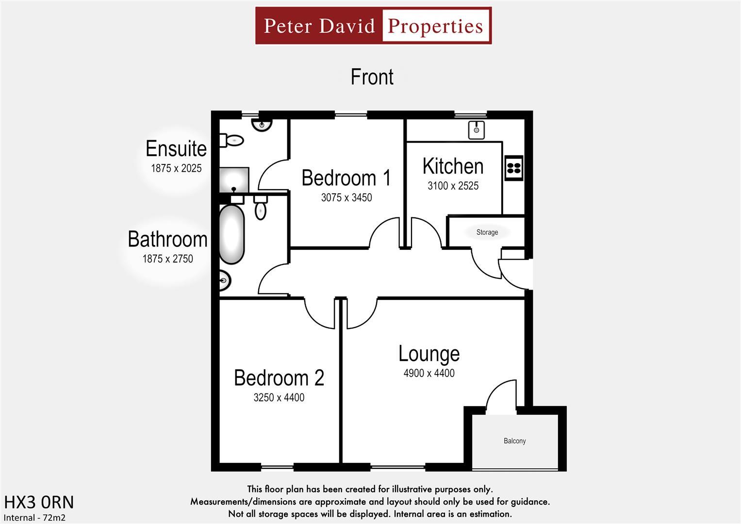 Ravenscliffe Close, Skircoat Green, Halifax floorplan