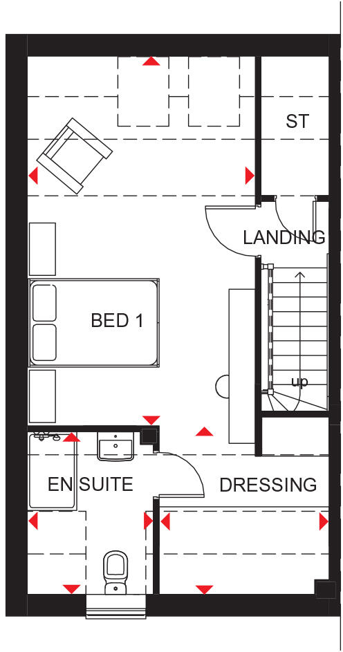 Chaulden Meadows, Long Chaulden, Hemel Hempstead floorplan