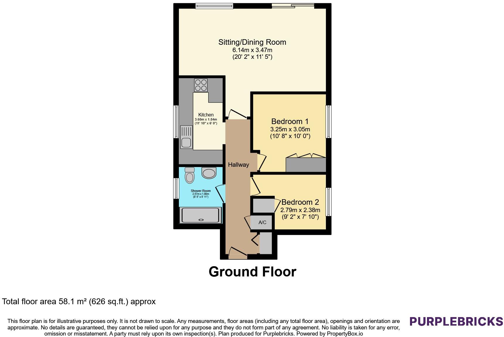 Station Road, Edenbridge, TN8 floorplan