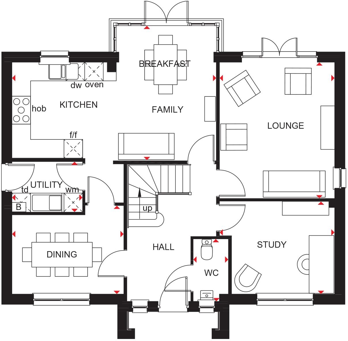 Riverview Drive, 
Dyce, 
Aberdeen, 
Aberdeen City, 
AB21 7LD floorplan