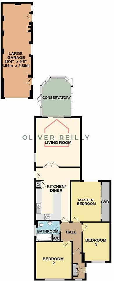 Clement Avenue, Balderton, Newark floorplan