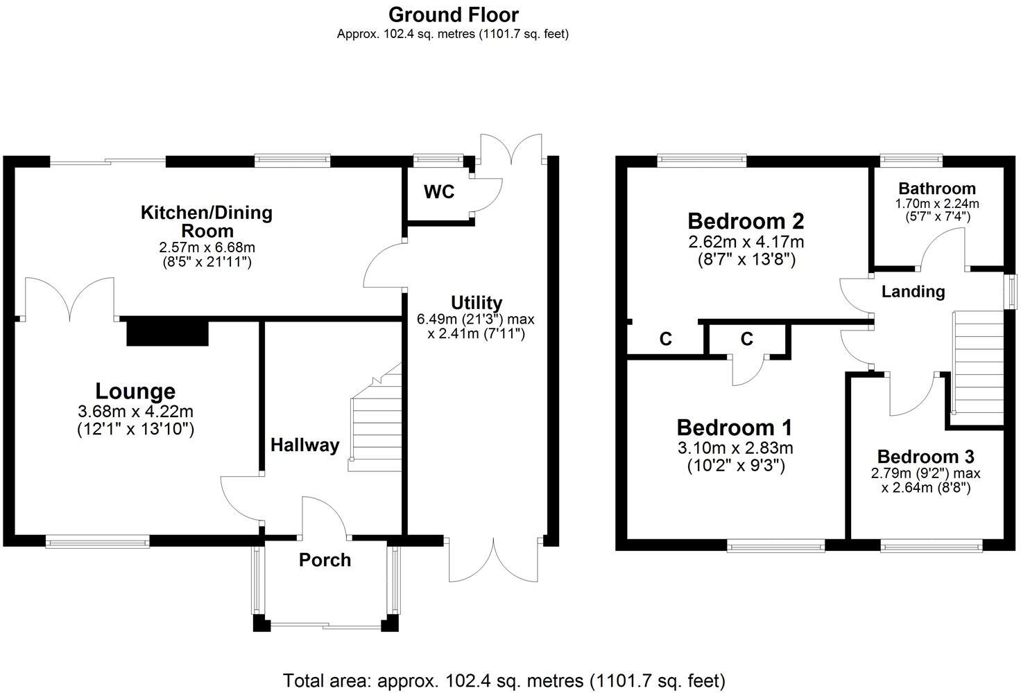 Birds Nest Avenue, New Parks, Leicester floorplan