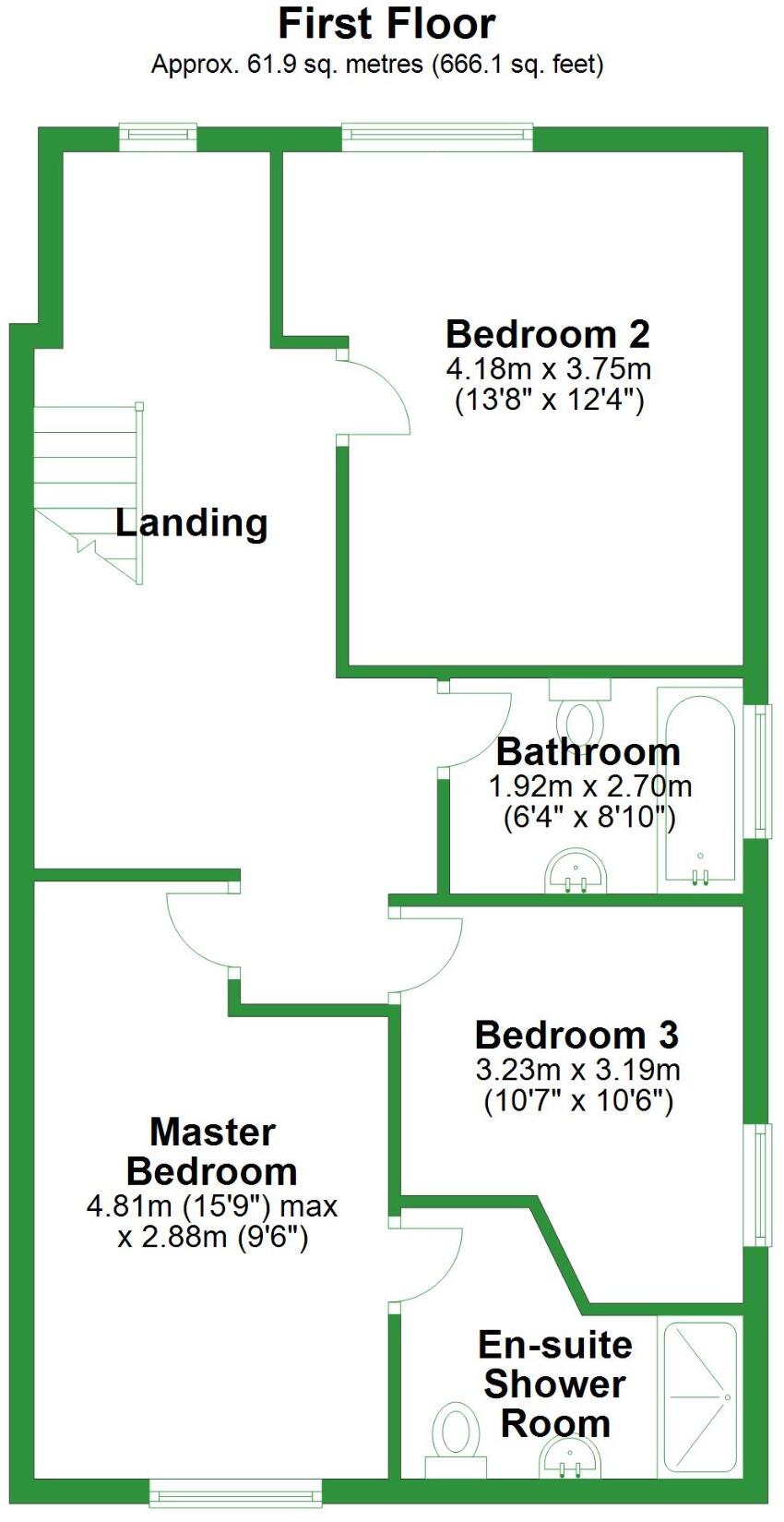 New Laund Farm, Greenhead Lane, Reedley, BB12 floorplan