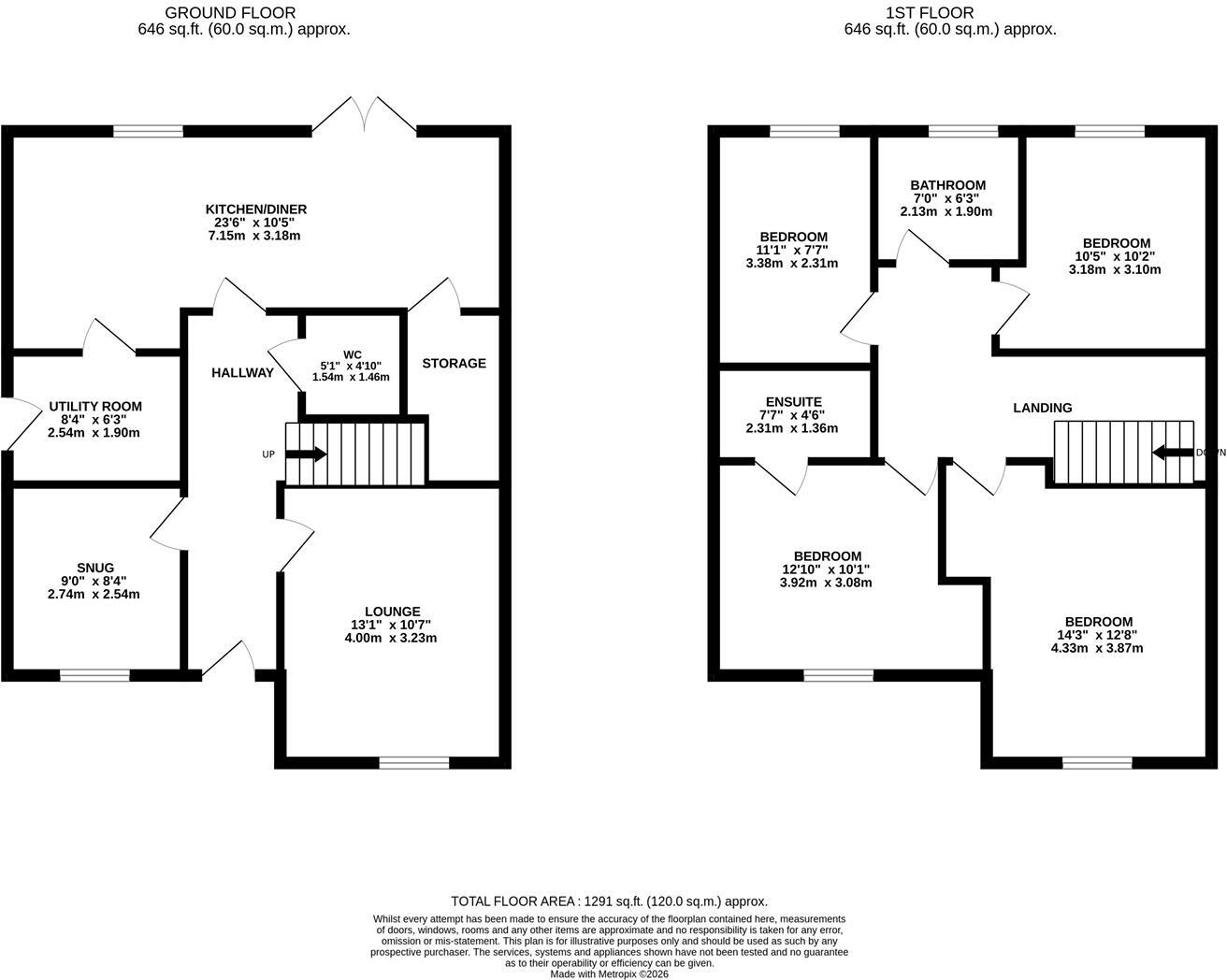 Eyam Close, Desborough, Kettering floorplan