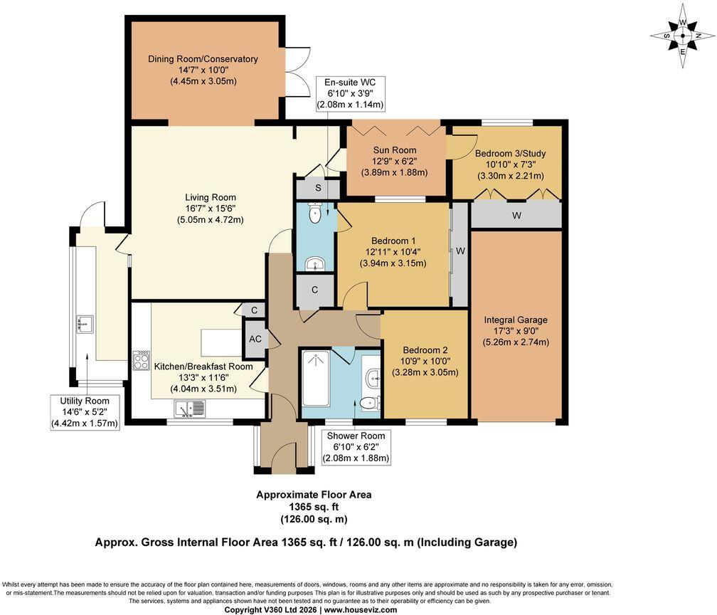 Marlborough Close, Musbury, Axminster, EX13 floorplan