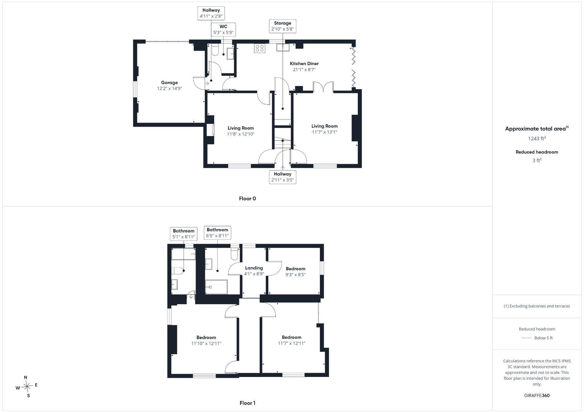 Nash Road, Thornborough, MK18 floorplan