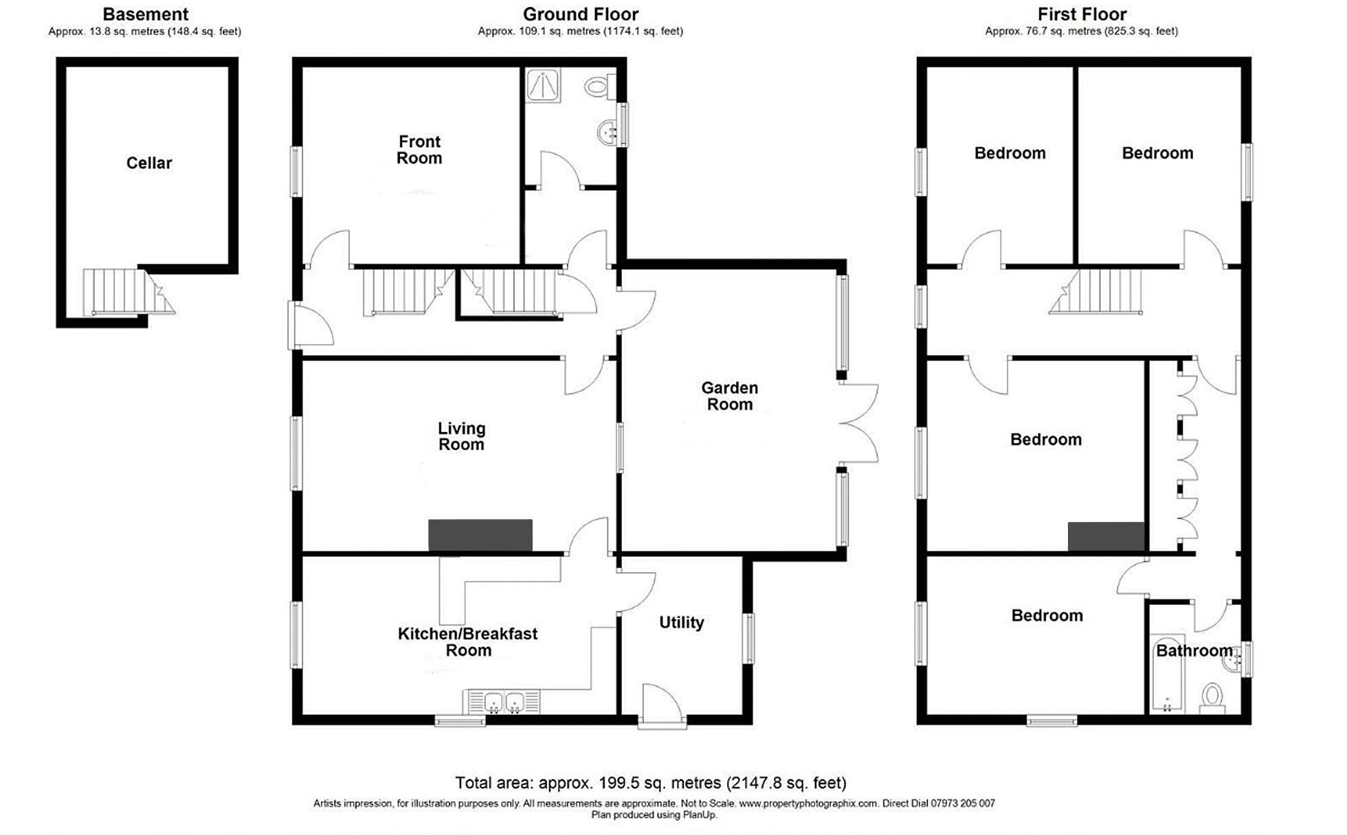 Pentredwr, Llangollen floorplan
