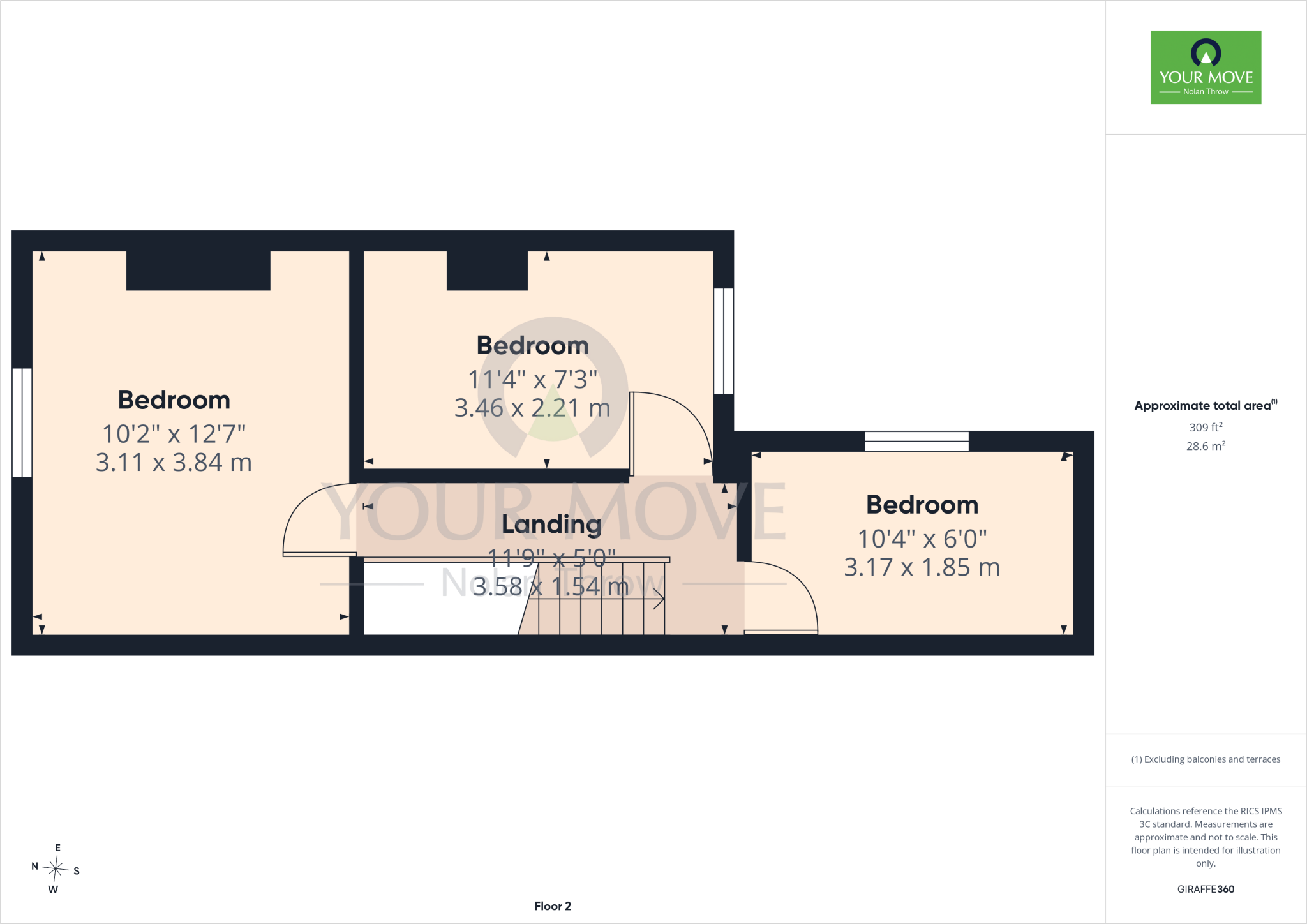 Brook Street, Northampton, Northamptonshire, NN1 floorplan