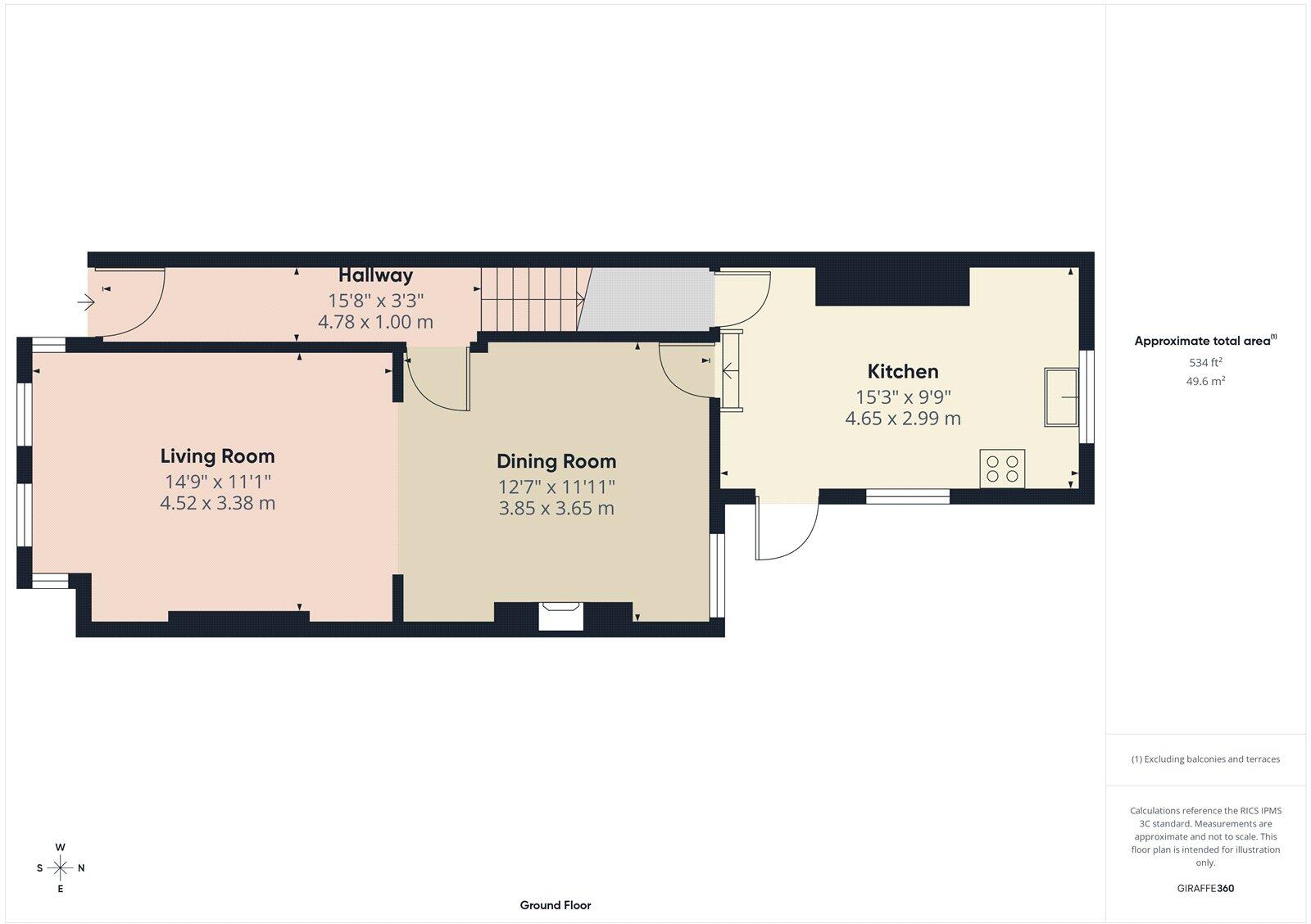 Percival Road, Nottingham, Nottinghamshire, NG5 floorplan