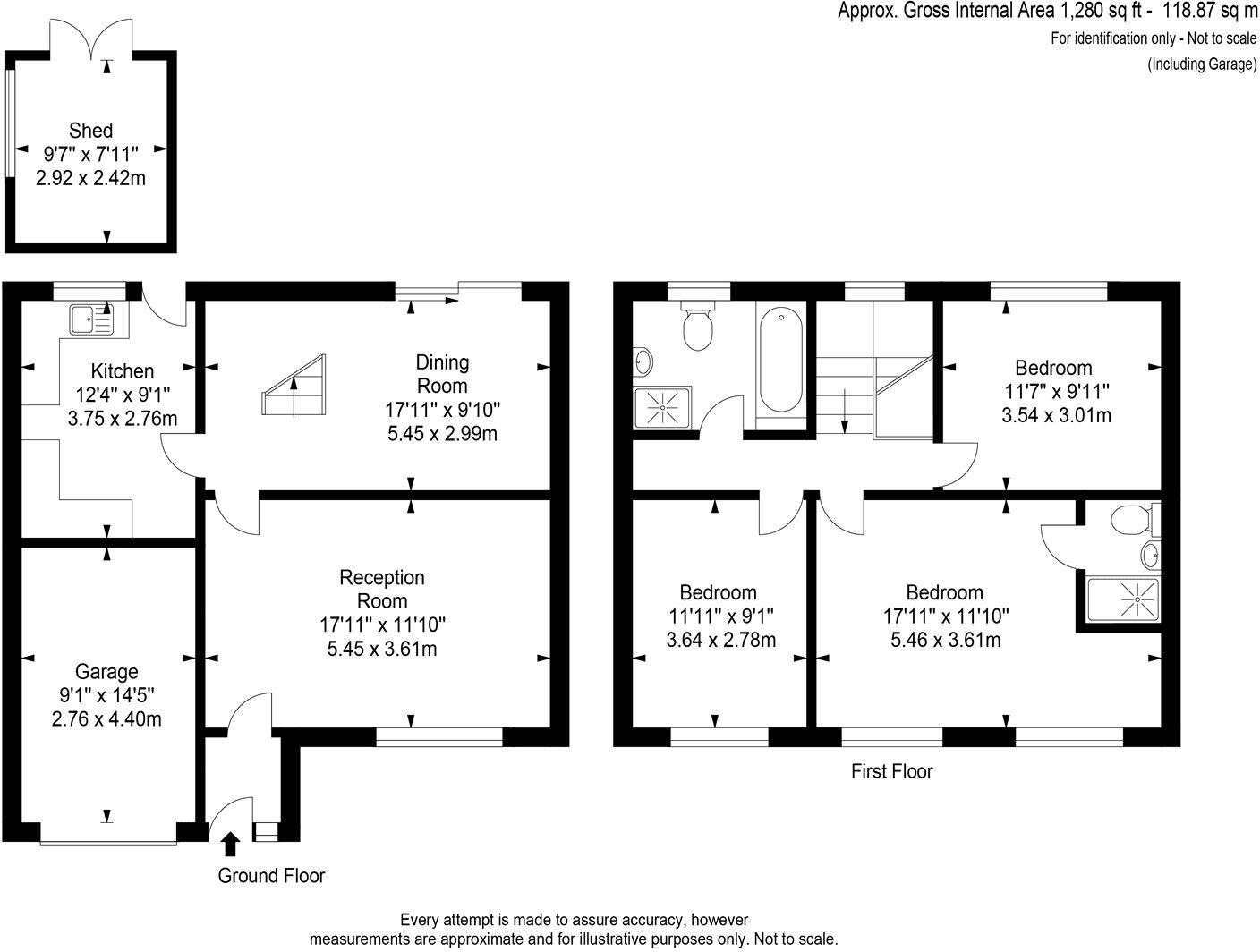 60A,, Petersham Avenue, West Byfleet floorplan