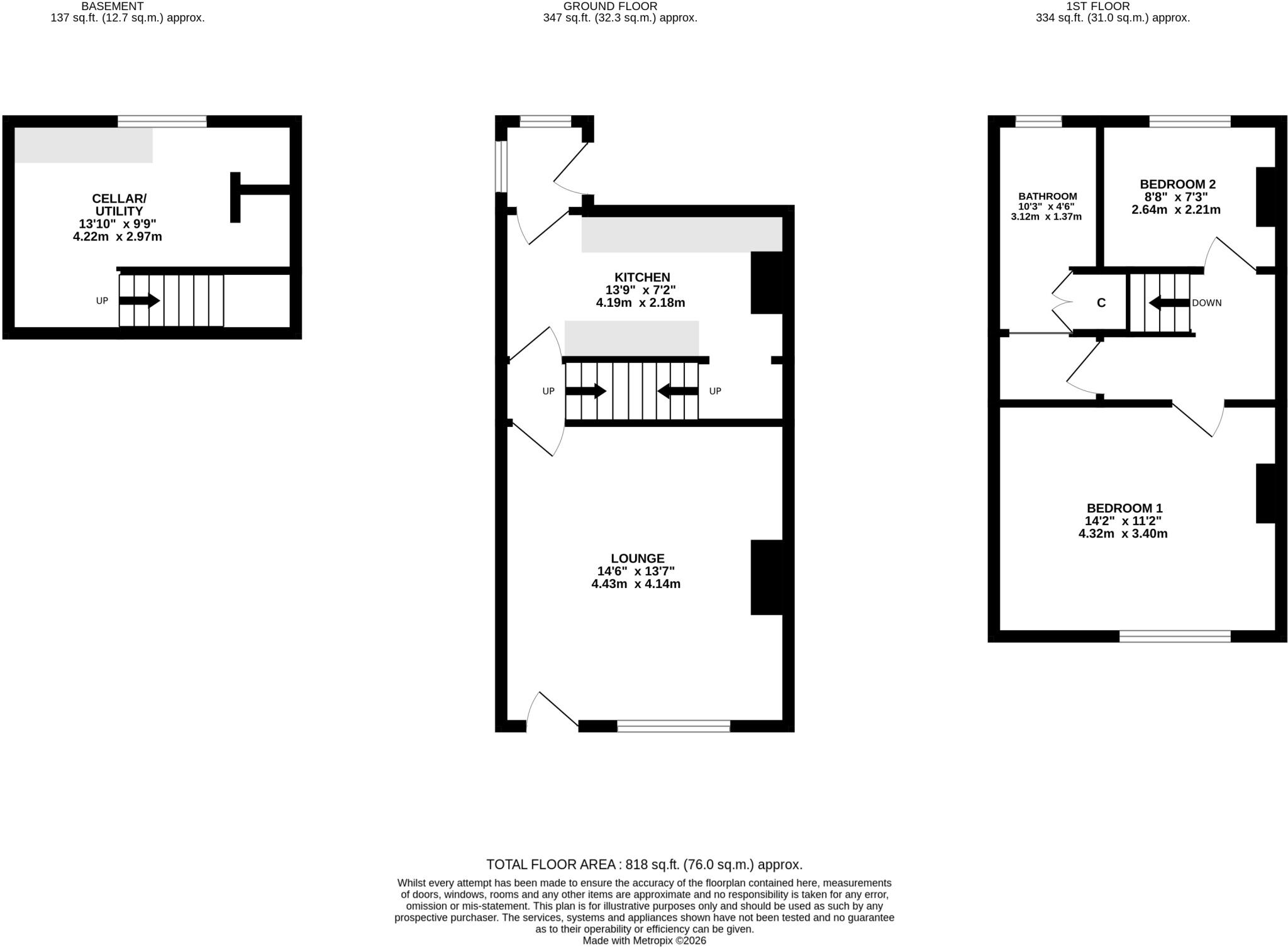 Kirkham Street, Leeds, West Yorkshire, LS13 floorplan